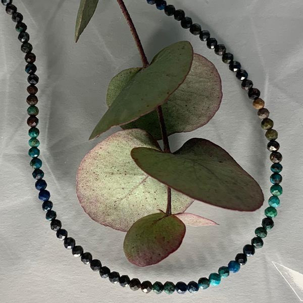 Turquoise silver necklace