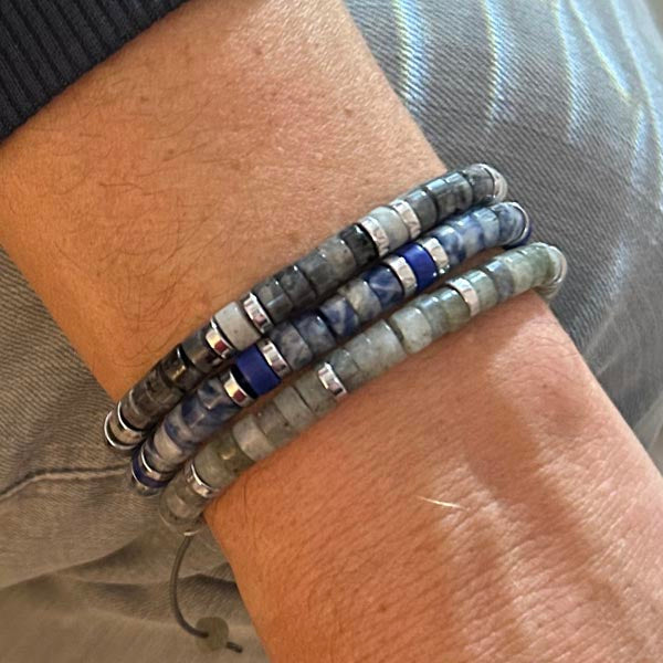 Gold plated barbed wire men's bracelet
