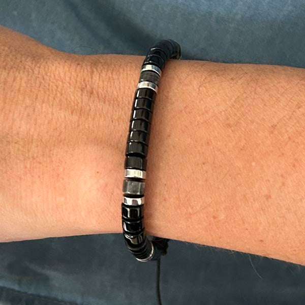Gold plated barbed wire men's bracelet