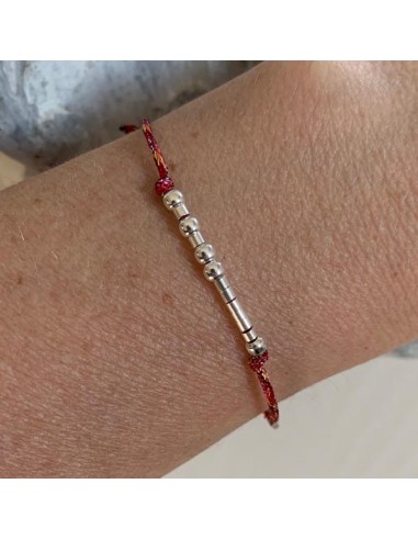 Silver 925 Amour cord bracelet