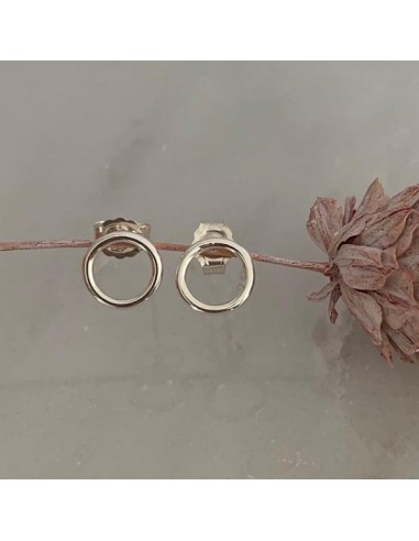 Silver 925 small ring earrings