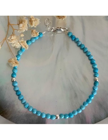 Silver 925 bracelet with turquoise