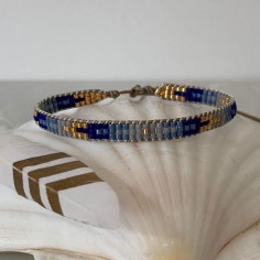 Bracelet India bleu