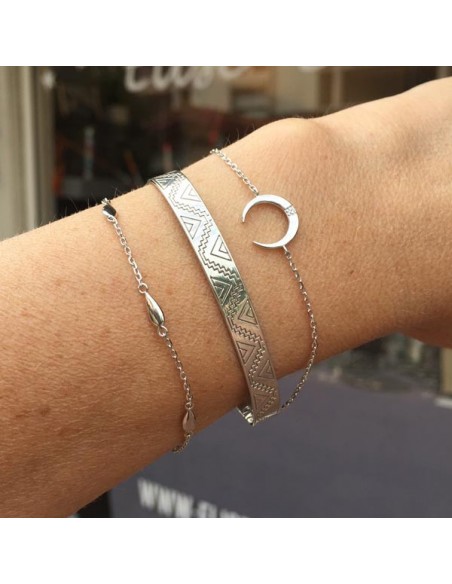 Chain bracelet silver 925 olivettes