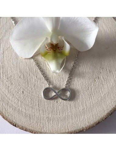 Infinity chain necklace silver 925 