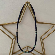 Heishi multicolored stones necklace