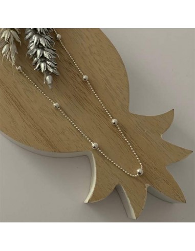 Silver 925 twelve small beads chain...