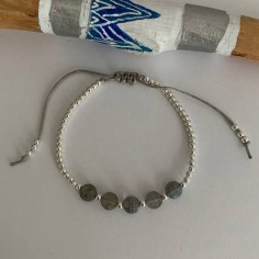 Bracelet mini perles argent...