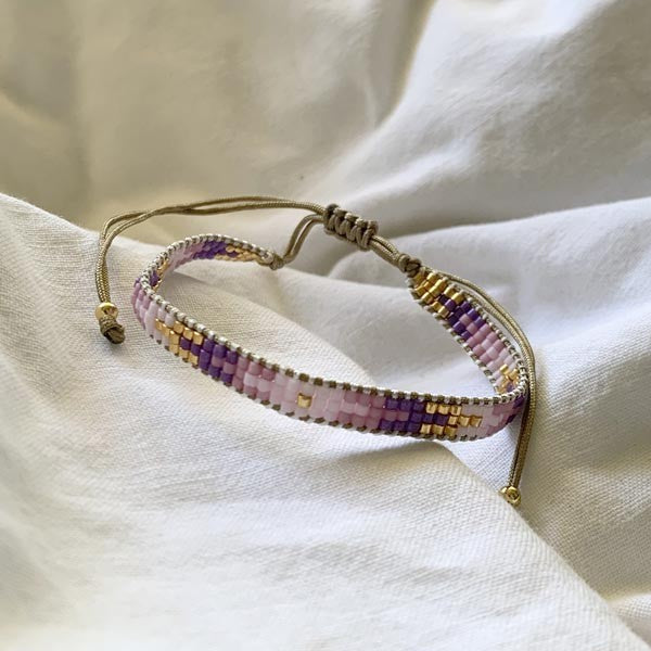 India purple bracelet