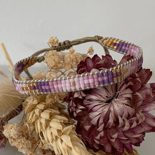 India purple bracelet